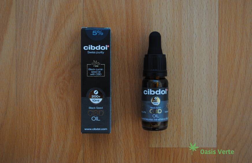test huile cbd nigelle cibdol 5%